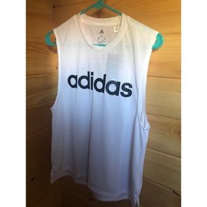 NWT Medium Adidas White Tank Top